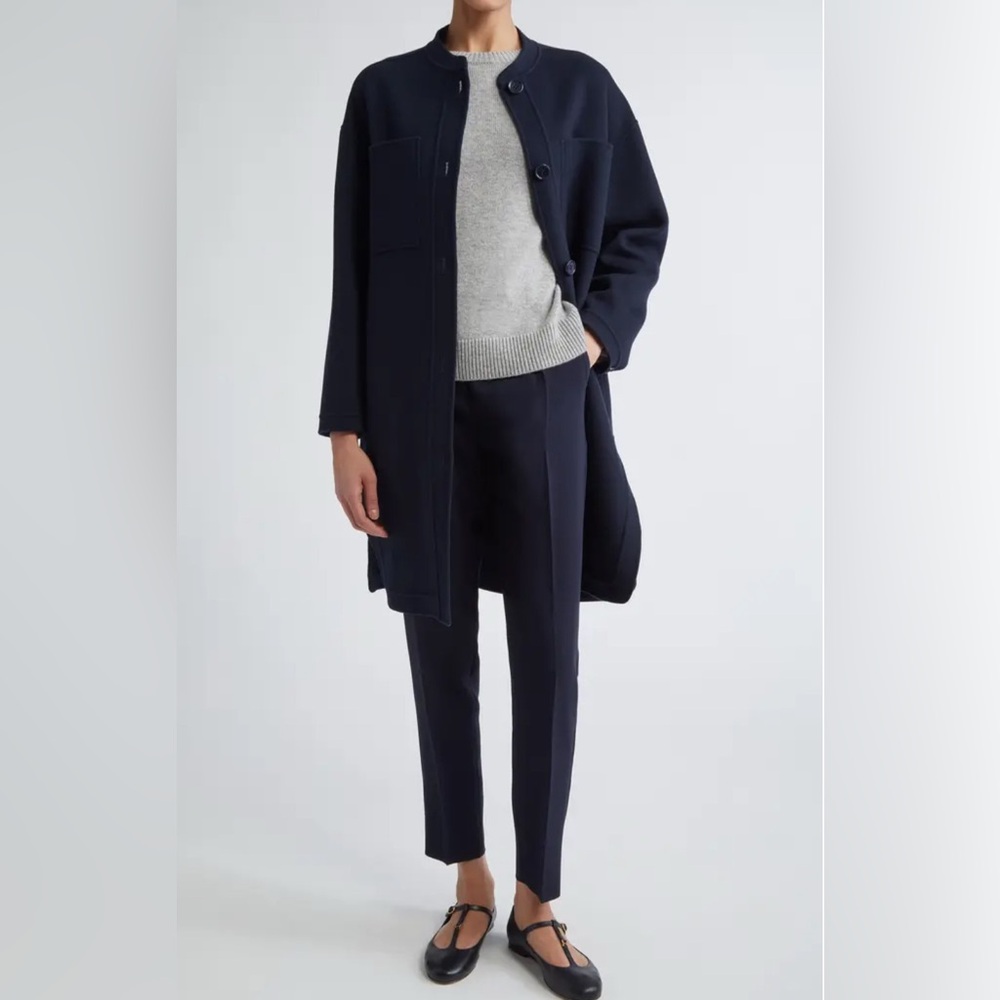 Max Mara S’Max Mara Miriam Double Face Wool Coat size 2 NWT